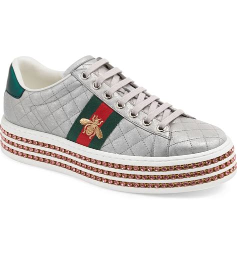 gucci new ace metallic sneakers|brand new Gucci ace sneakers.